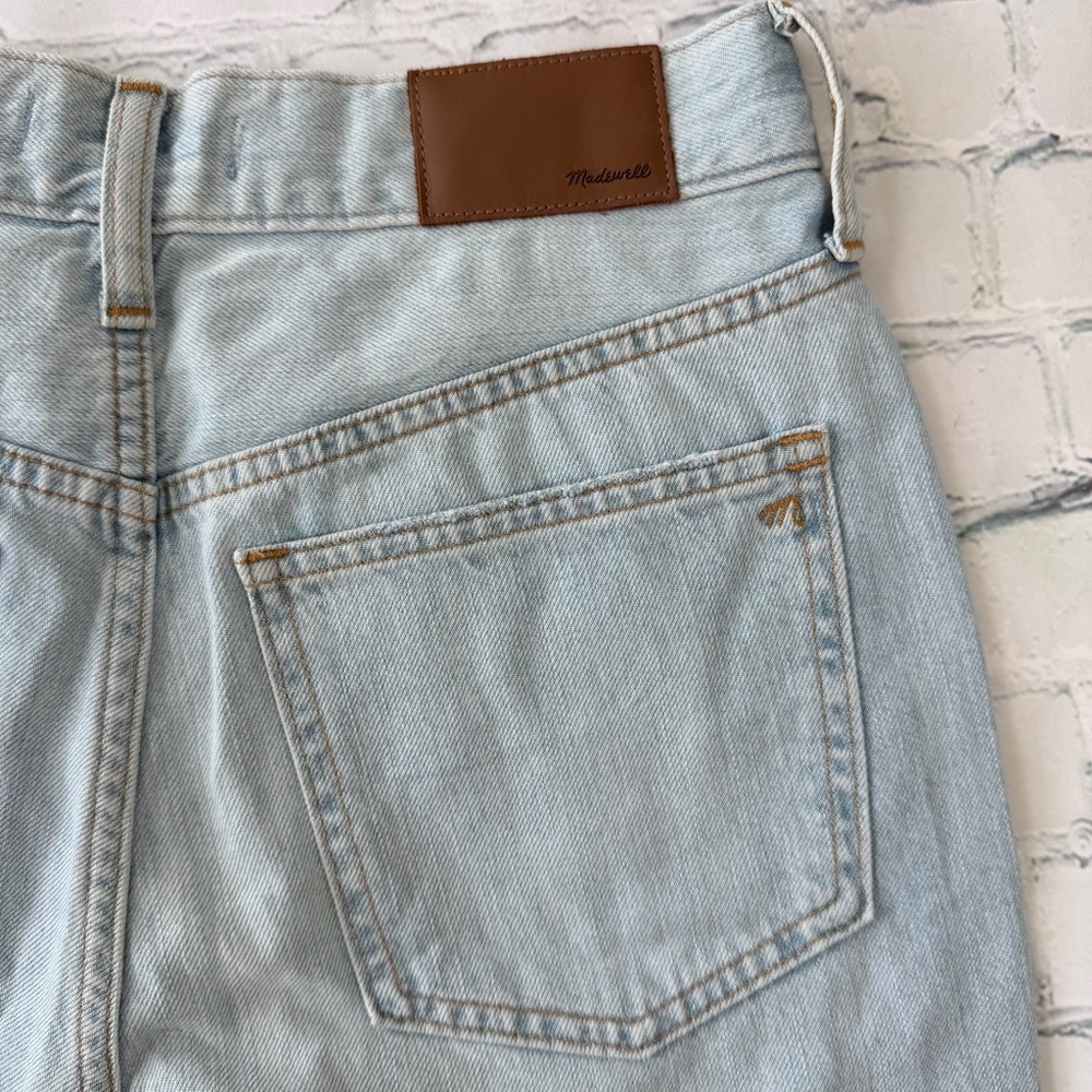 Madewell Light Blue Slim Straight The perfect vintage Jeans size 27 - Picture 8 of 10